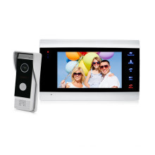 Meilleure vente Design 4 fils Interphone de porte IP65 Caméra étanche 7 pouces Villa Système d&#39;interphone vidéo